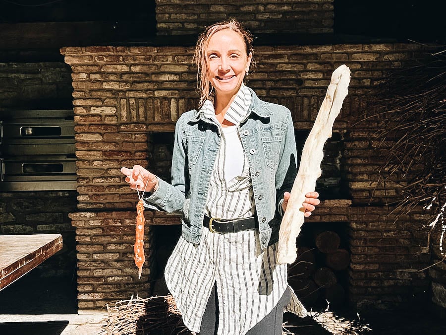 Georgian CHURCHKHELA with Annette White