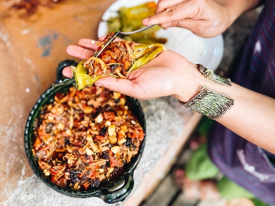 Oaxacan Chicken Picadillo Ingredients