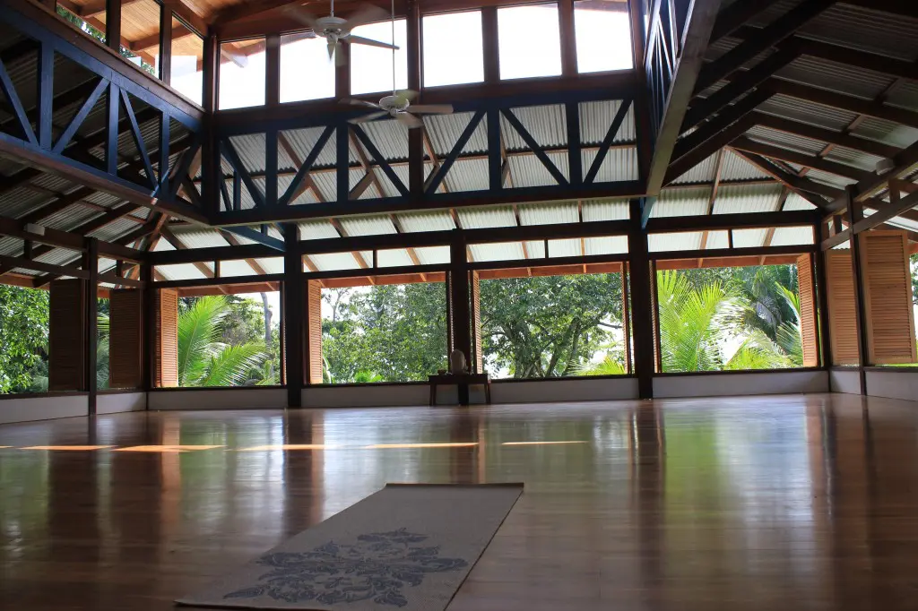 Blue Osa Yoga Room in Costa Rica