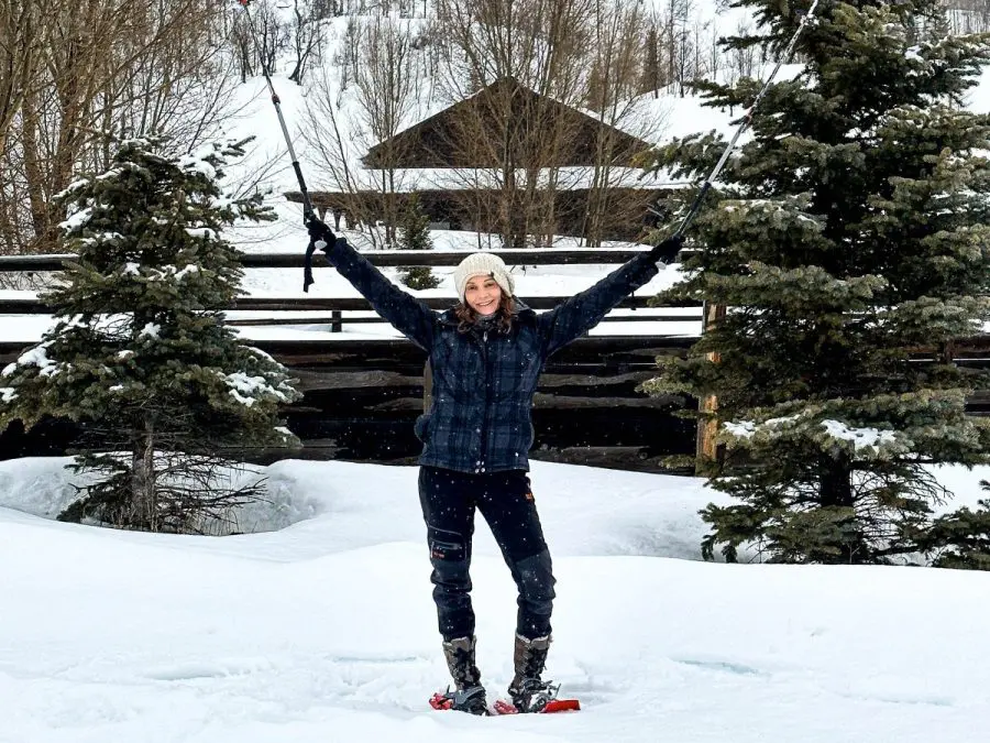 Shoeshoeing at Vista Verde Ranch in Colorado